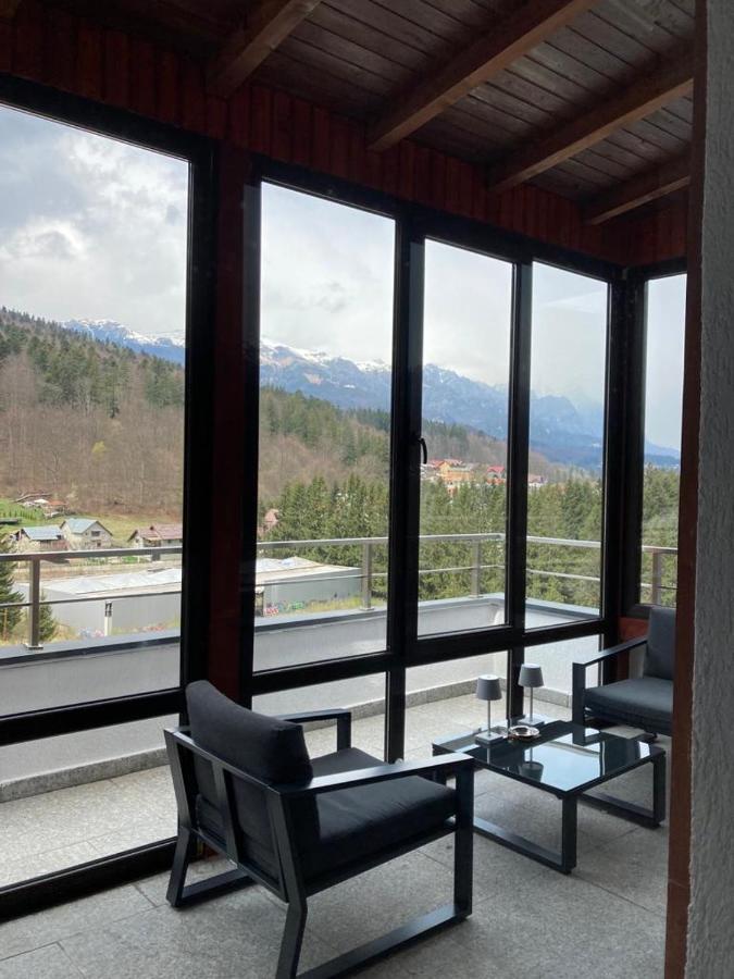 Best View Ap With Parking And 2 Bathrooms Sinaia Eksteriør billede