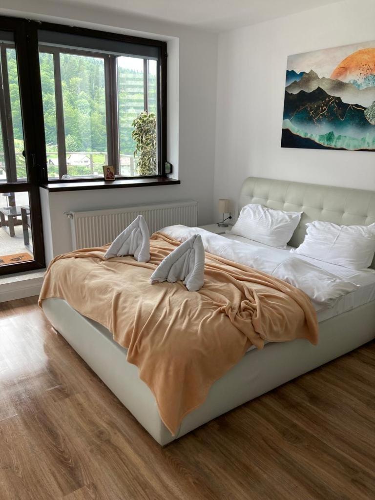 Best View Ap With Parking And 2 Bathrooms Sinaia Eksteriør billede