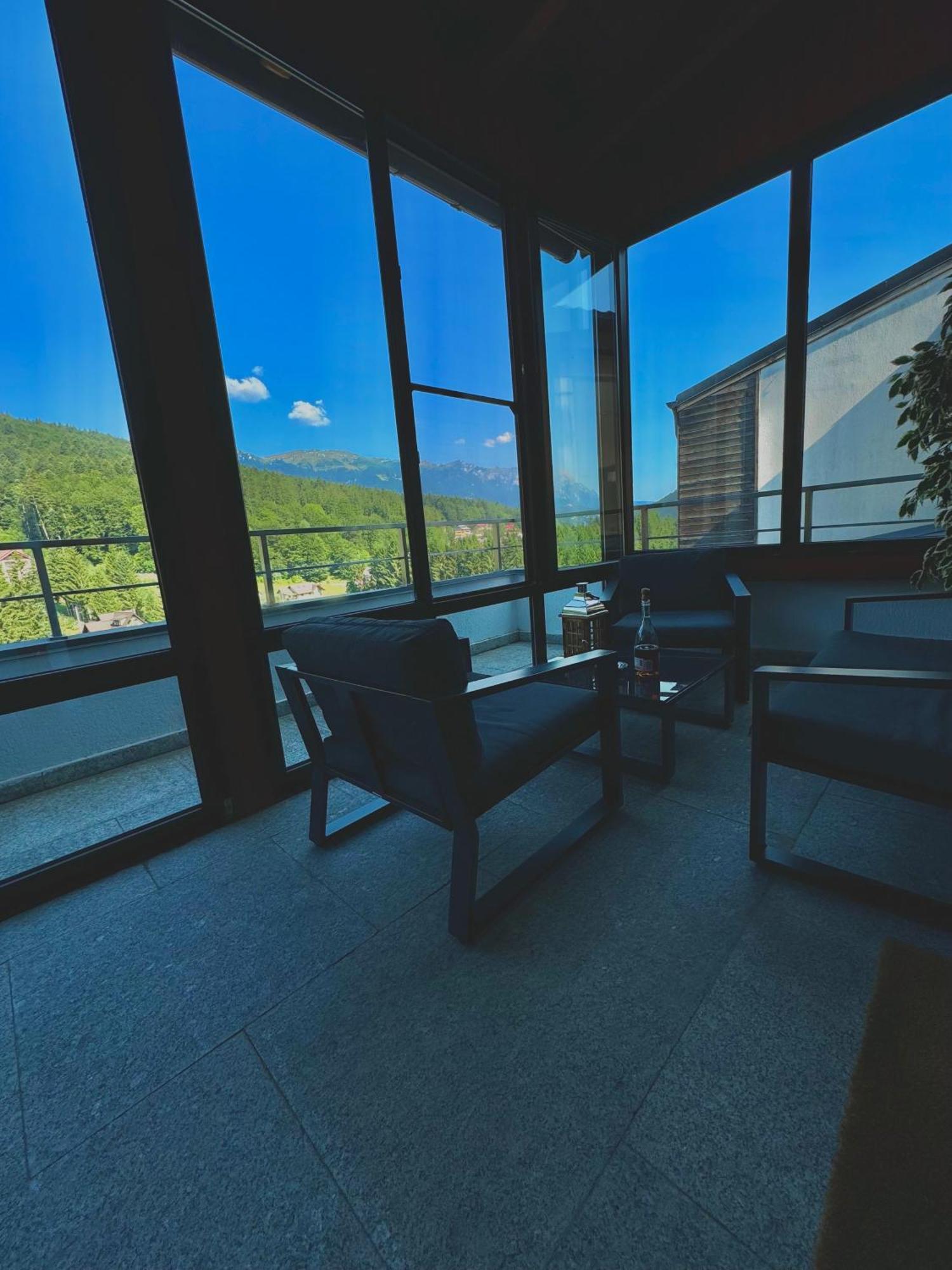 Best View Ap With Parking And 2 Bathrooms Sinaia Eksteriør billede